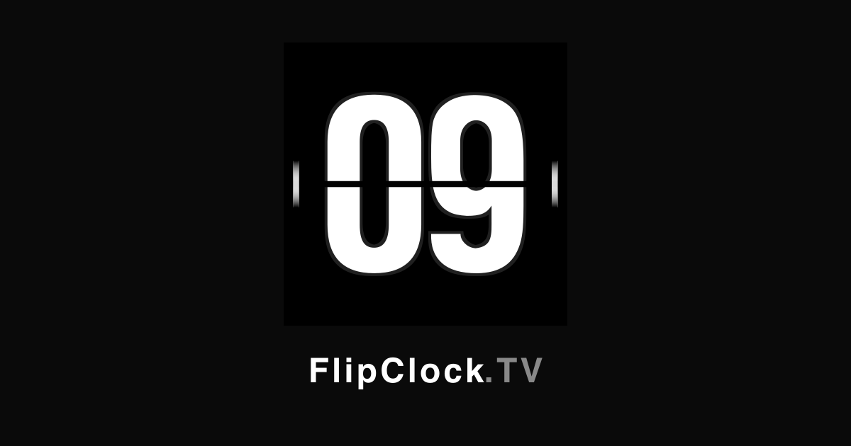 FlipTimer — Countdown & Count Up